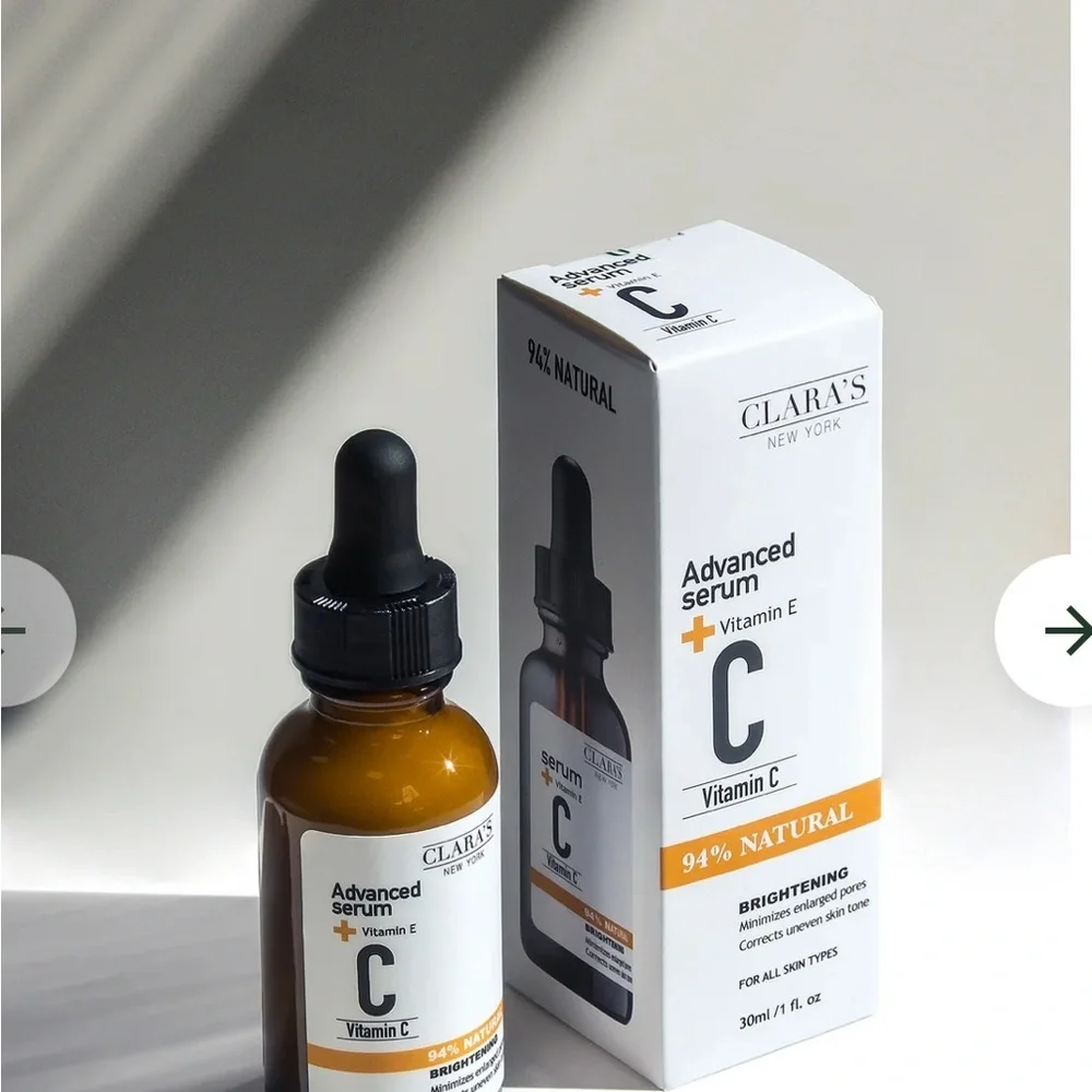 Clara's New York Brightening Vitamin C Serum 94% Natural